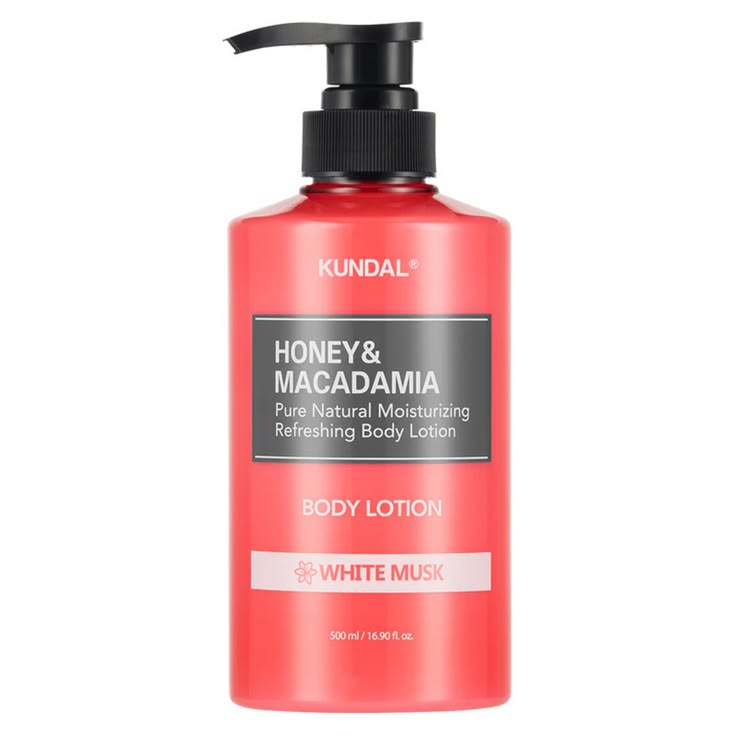 KUNDAL Honey & Macadamia Body Lotion – White Musk